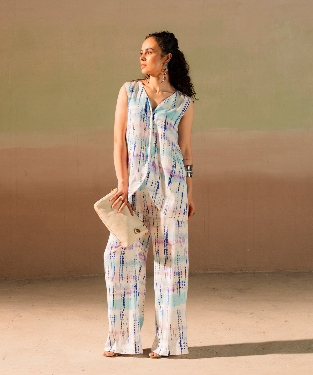 Printed Sleeveless Top - Halo Retail