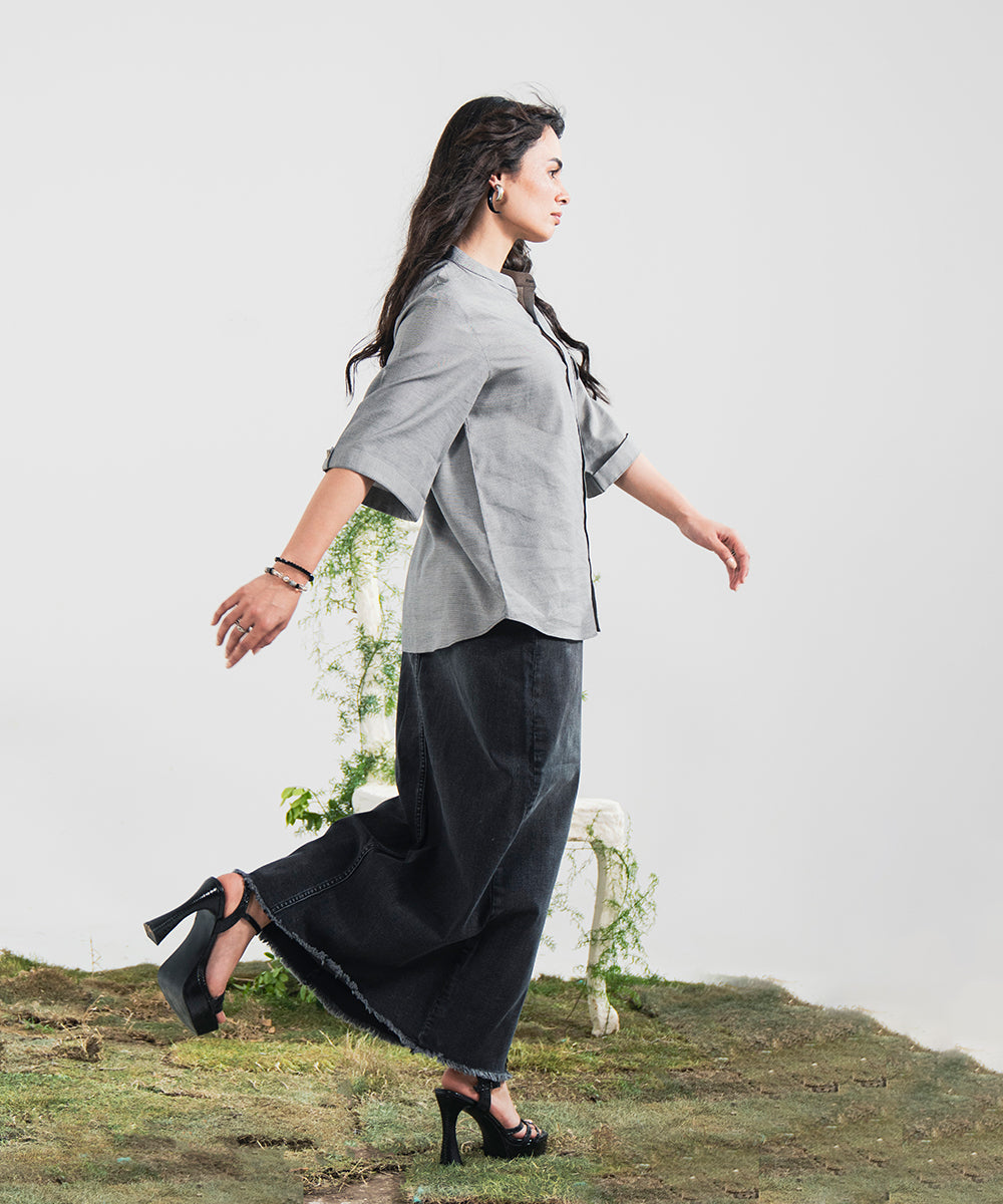 Selfprint Button Down Shirt - Halo Retail