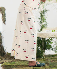 Printed Cherry Skirt - Halo Retail