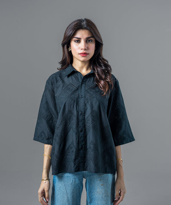Classic Chikan Noir Shirt