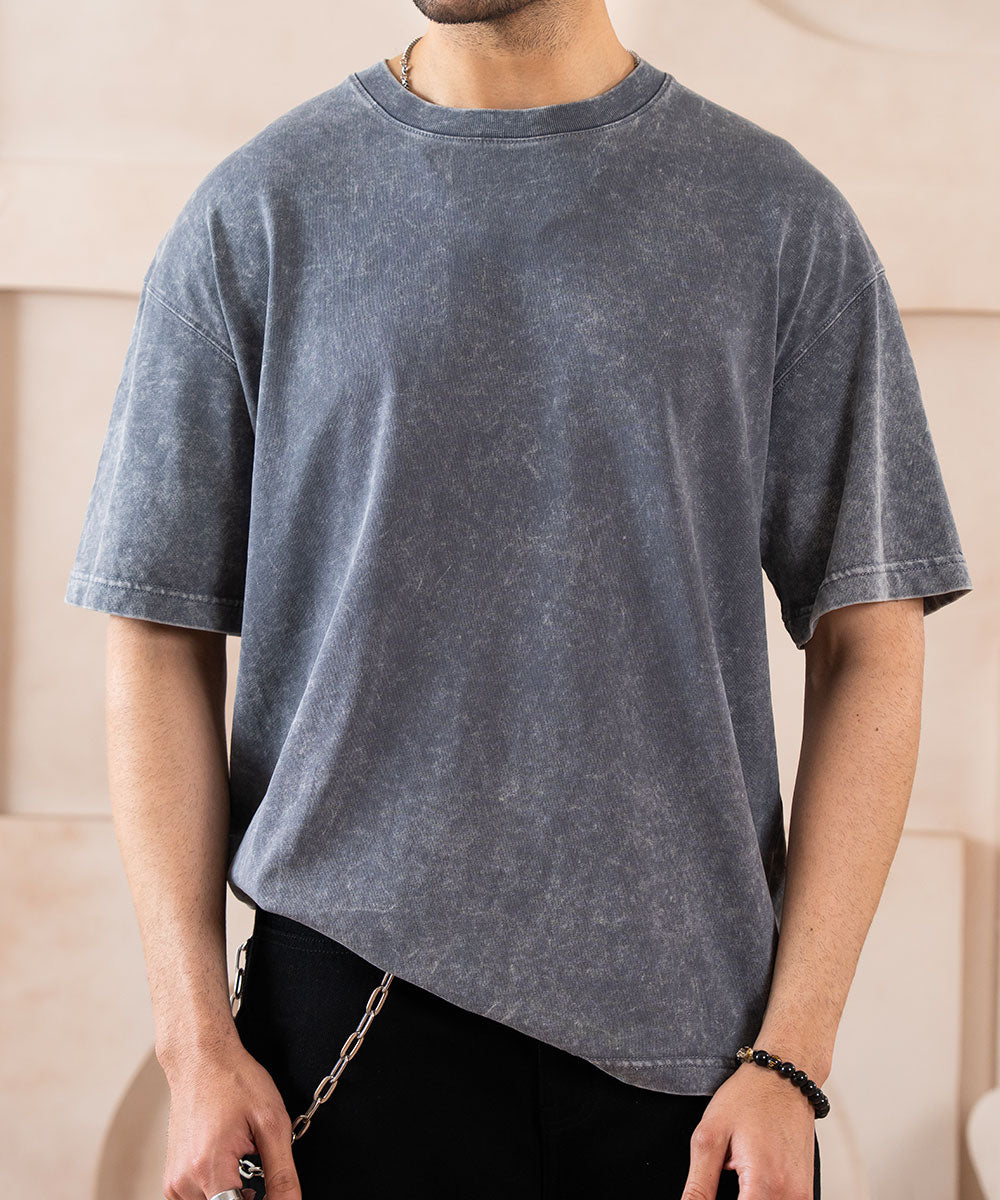 Slate Grey Tee - Halo Retail