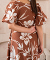 Cocoa Bloom Dress - Halo Retail