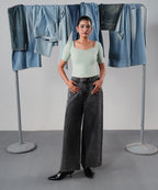 Relaxed Charcoal Denim