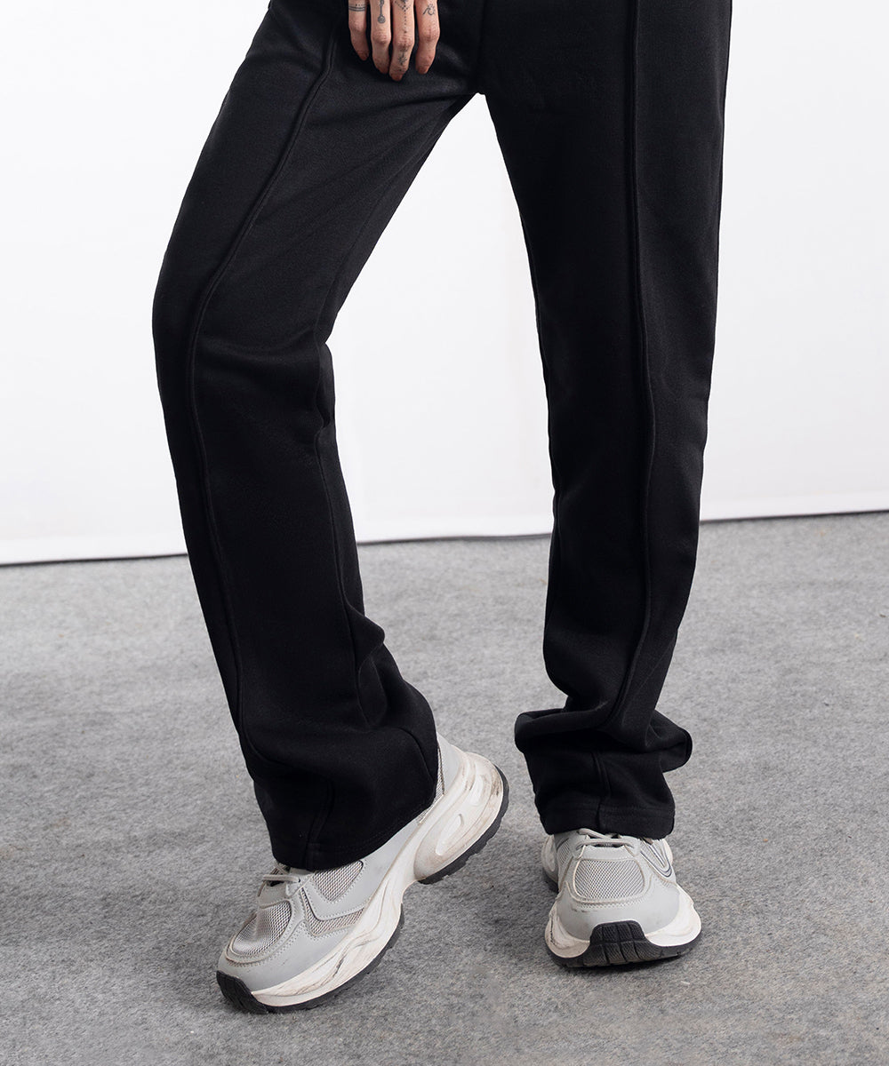 Pleated Fleece Pants