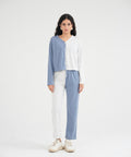 Fitted Color Block Top - Halo Retail