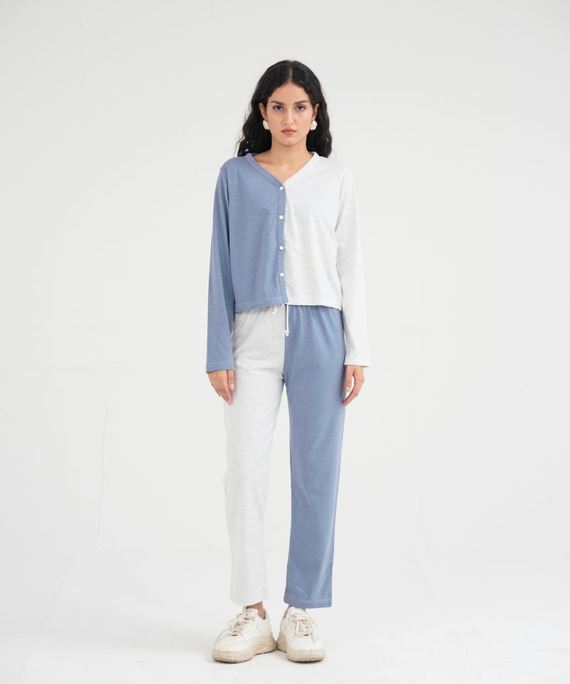 Fitted Color Block Top - Halo Retail