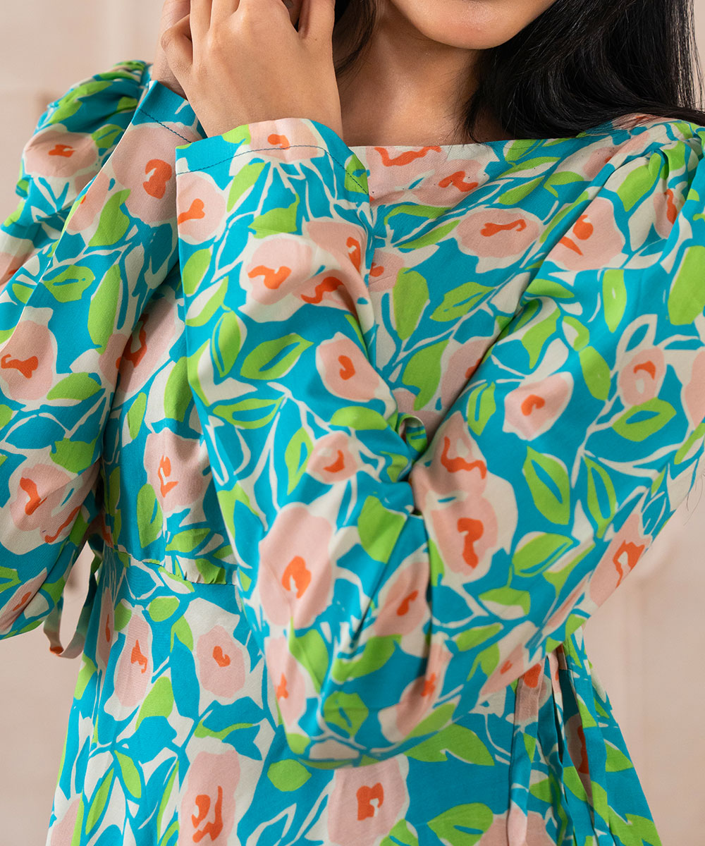 Soft Meadow Cinch Waist Dress - Halo Retail