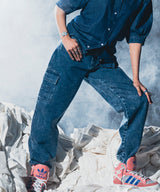 Side Pocket Denim Pants - Halo Retail