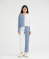 Slim Fit Color Block Trouser - Halo Retail