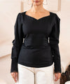Midnight Sculpted Top - Halo Retail