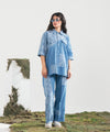 Dual-Tone Patchwork Shirt - Halo Retail