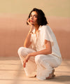 Chikan Kari Wide Leg Trousers - Halo Retail