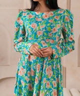 Soft Meadow Cinch Waist Dress - Halo Retail