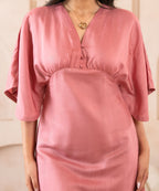 Rose Silk Muse Dress - Halo Retail