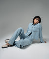 Light Wash Oversized Top