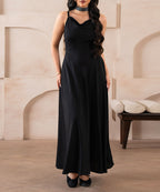 Luxe Raven Fold Dress - Halo Retail