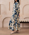 Ocean Ink Floral Dress - Halo Retail