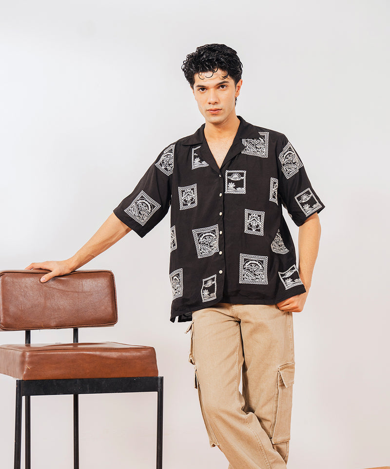 Elevated Cuban Shirt - Halo Retail
