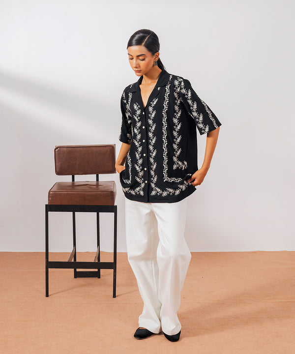 Soft Stripe Cuban Shirt