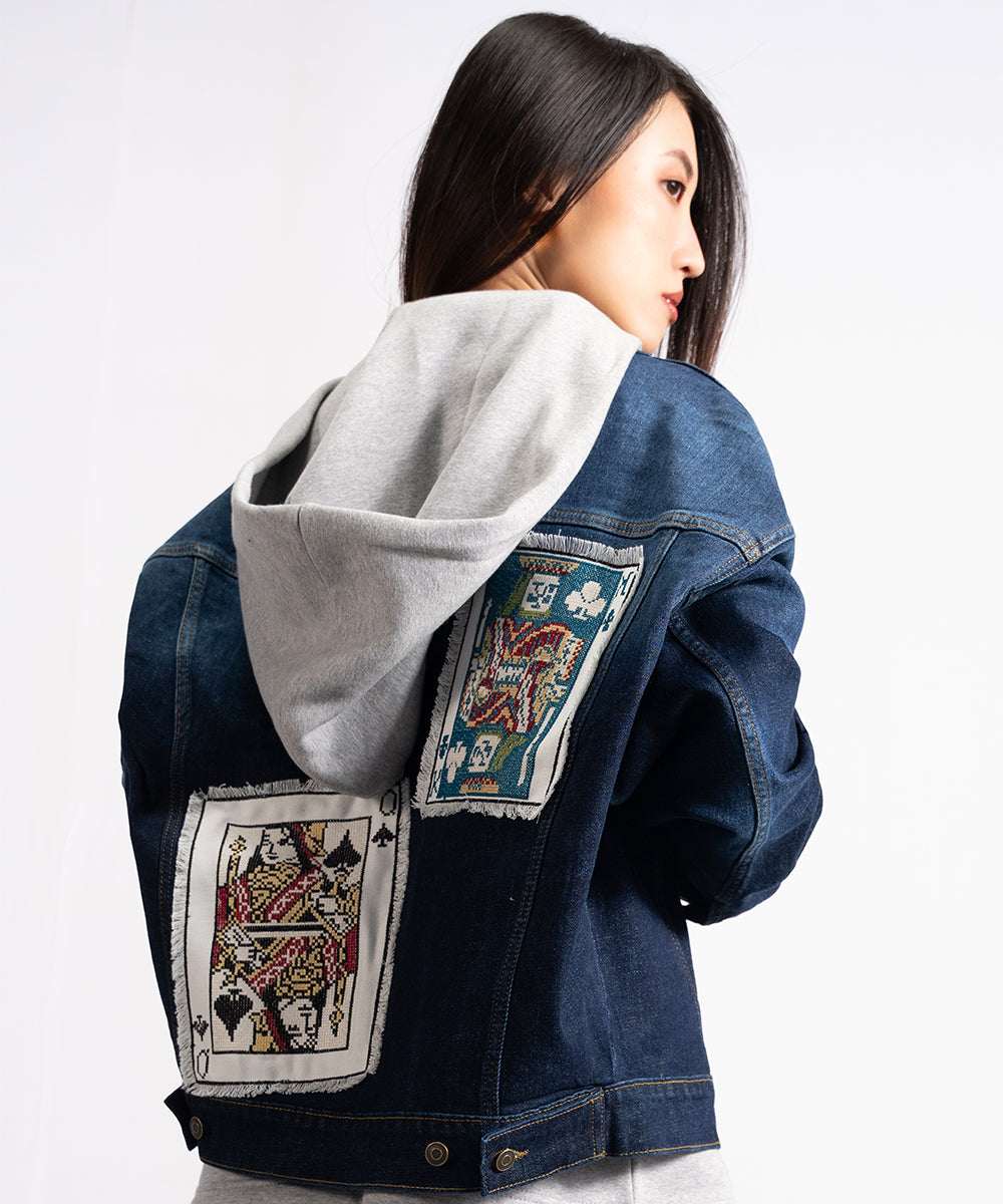 Dark Wash Card Jacket - Halo Retail