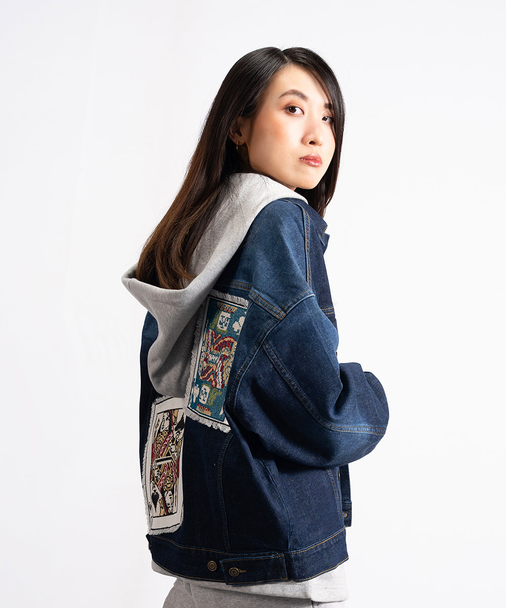 Dark Wash Card Jacket - Halo Retail