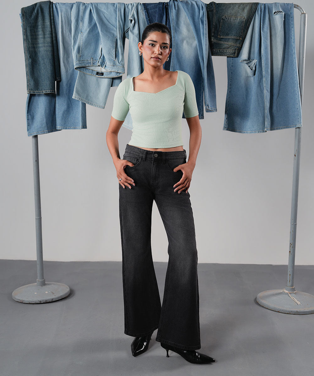 Charcoal Bootcut