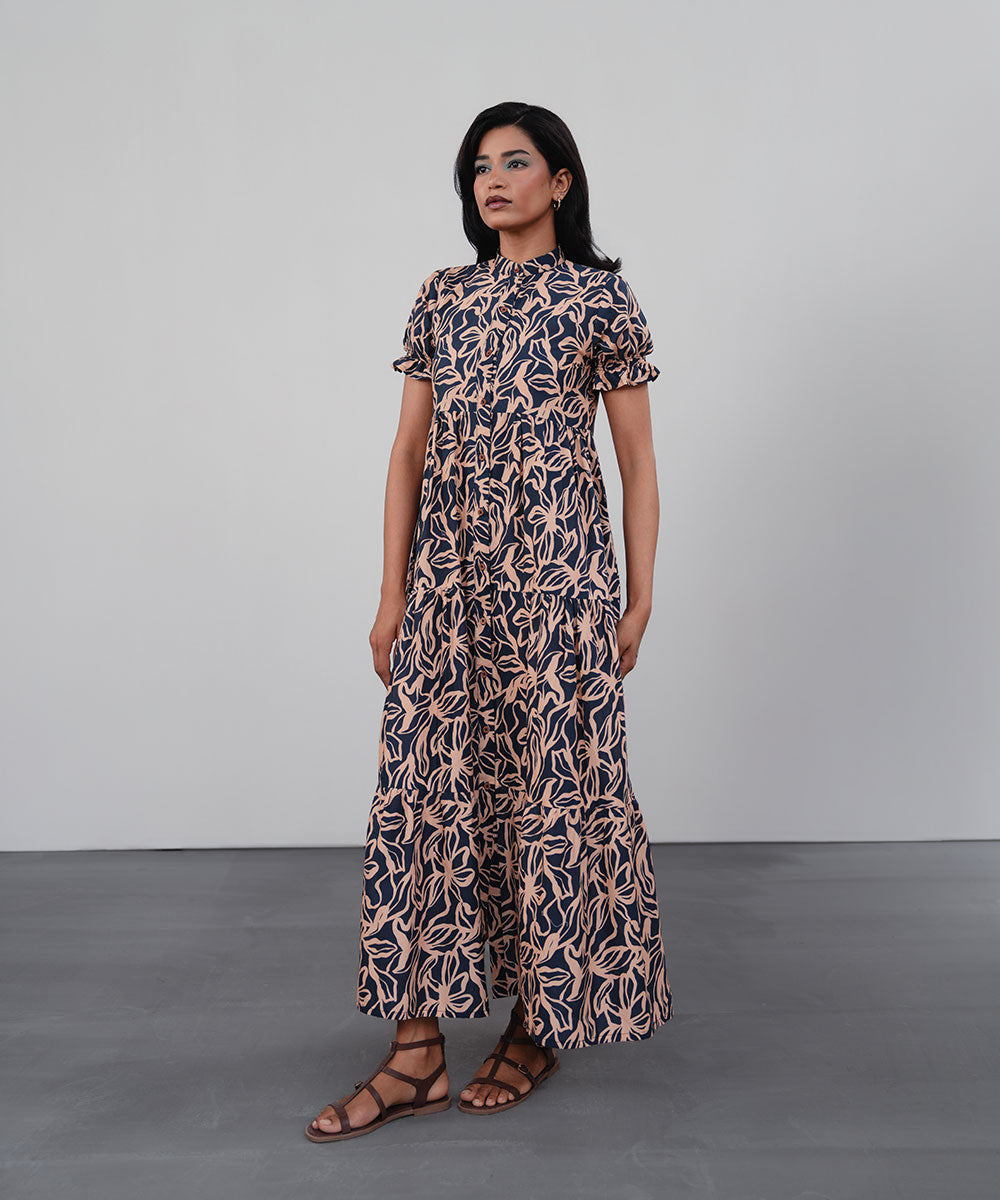 Tiered Bloom Dress