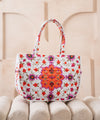 Floral Quilted Tote Bag - Halo Retail