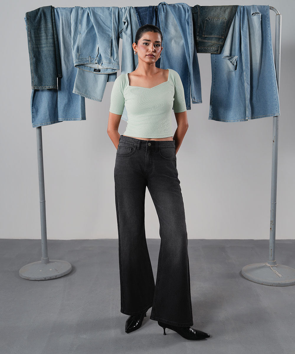 Charcoal Bootcut