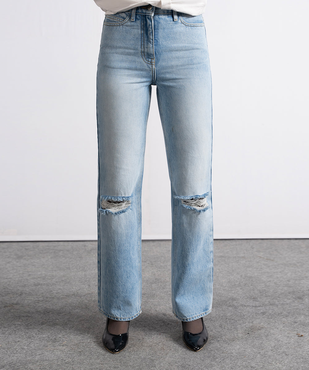 High Waist Denim Jeans