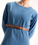 Light Blue Denim Dress - Halo Retail