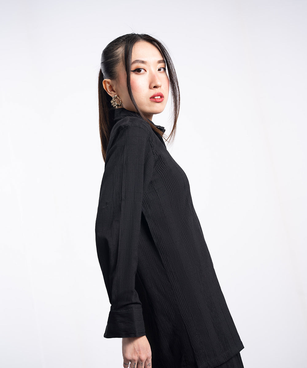 Black Button Down Shirt - Halo Retail