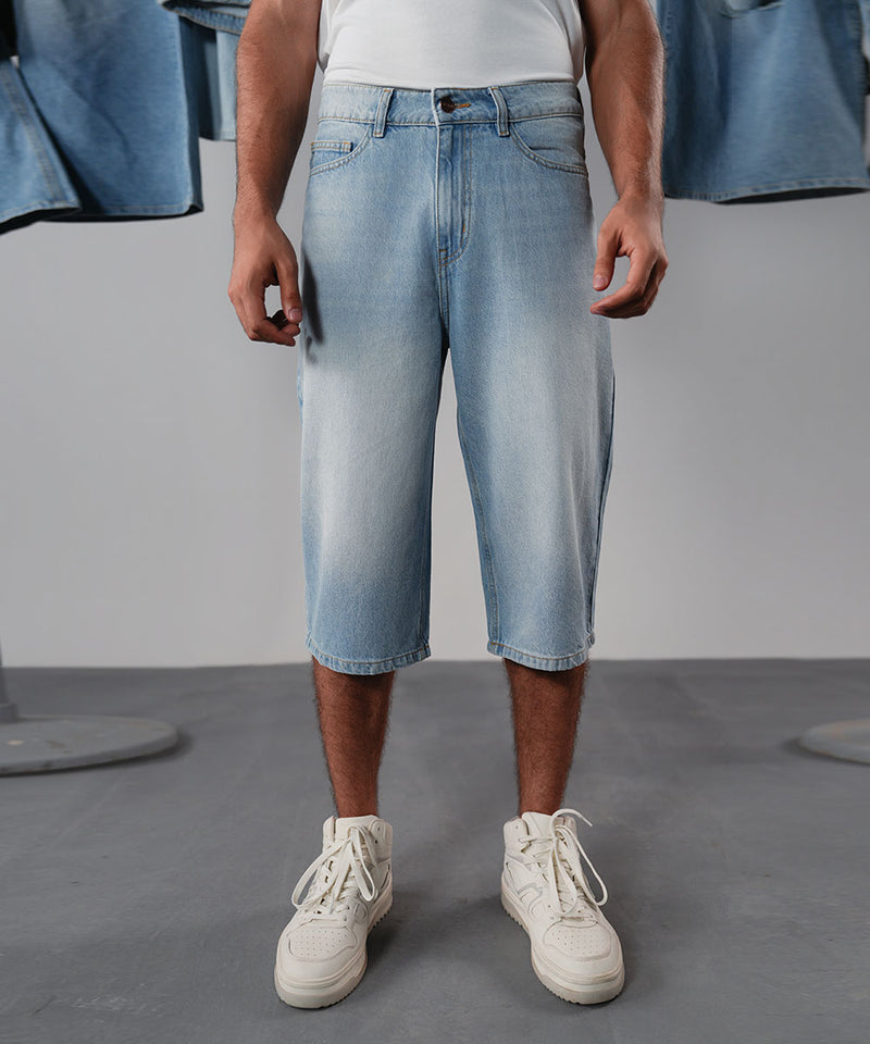 Casual Denim Jorts