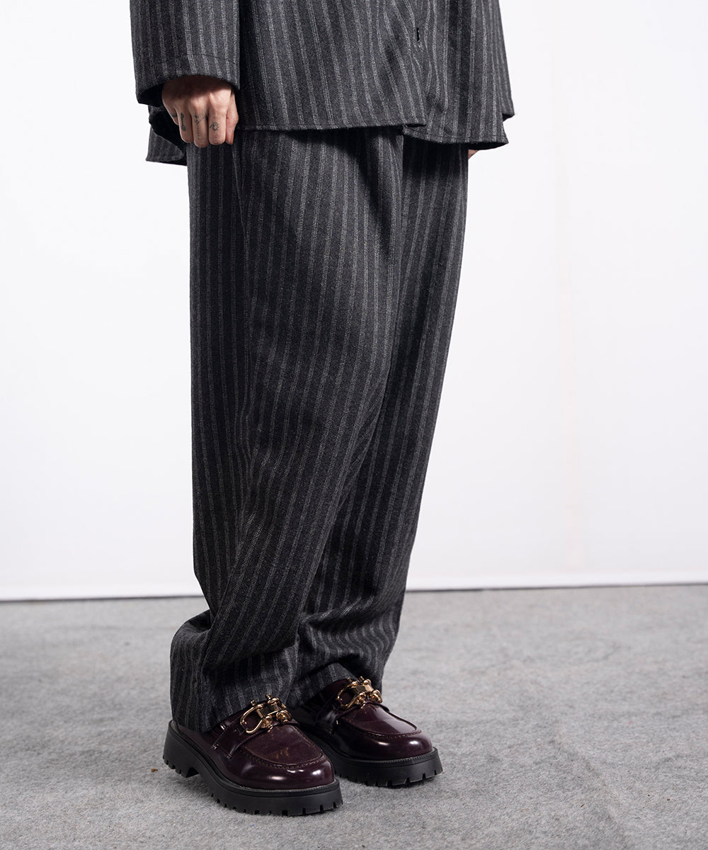 Stripped Woven Trouser