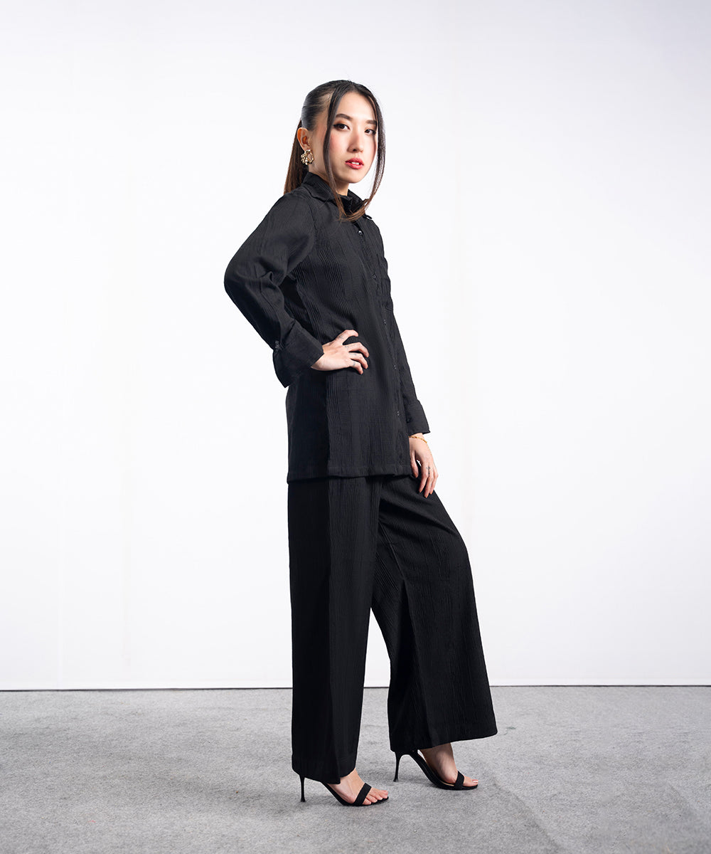 Black Button Down Shirt - Halo Retail