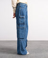 Mid Blue Cargo Pants - Halo Retail