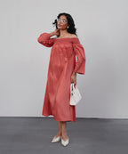 Coral Breeze Dress