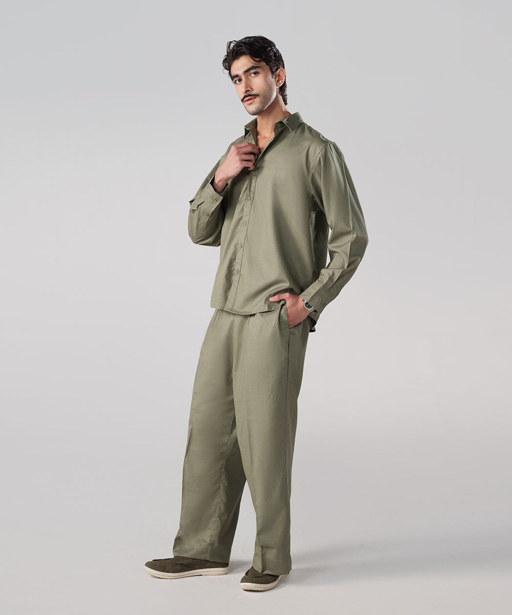 Sage tailored Trouser
