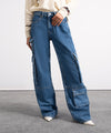 Mid Blue Cargo Pants - Halo Retail