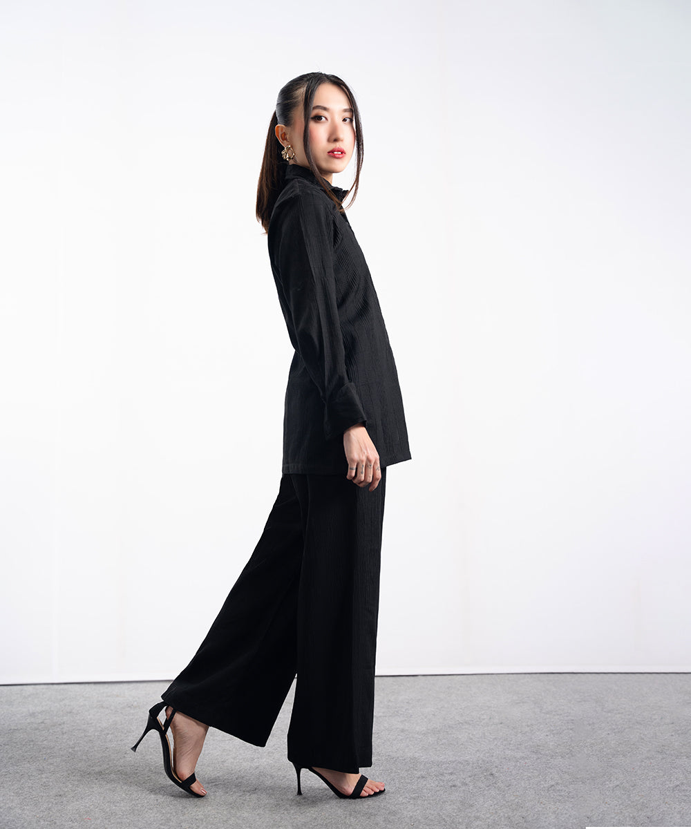 Black Button Down Shirt - Halo Retail