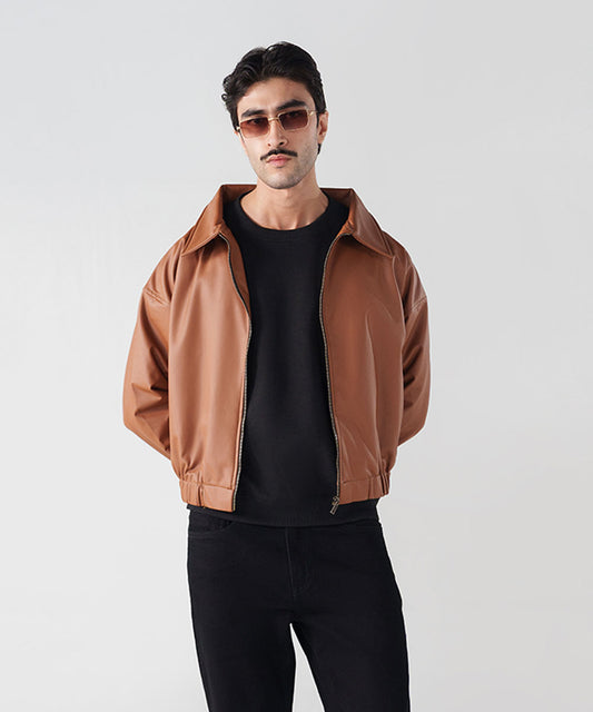 Tan Leather Jacket