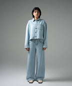 Light Wash Oversized Top