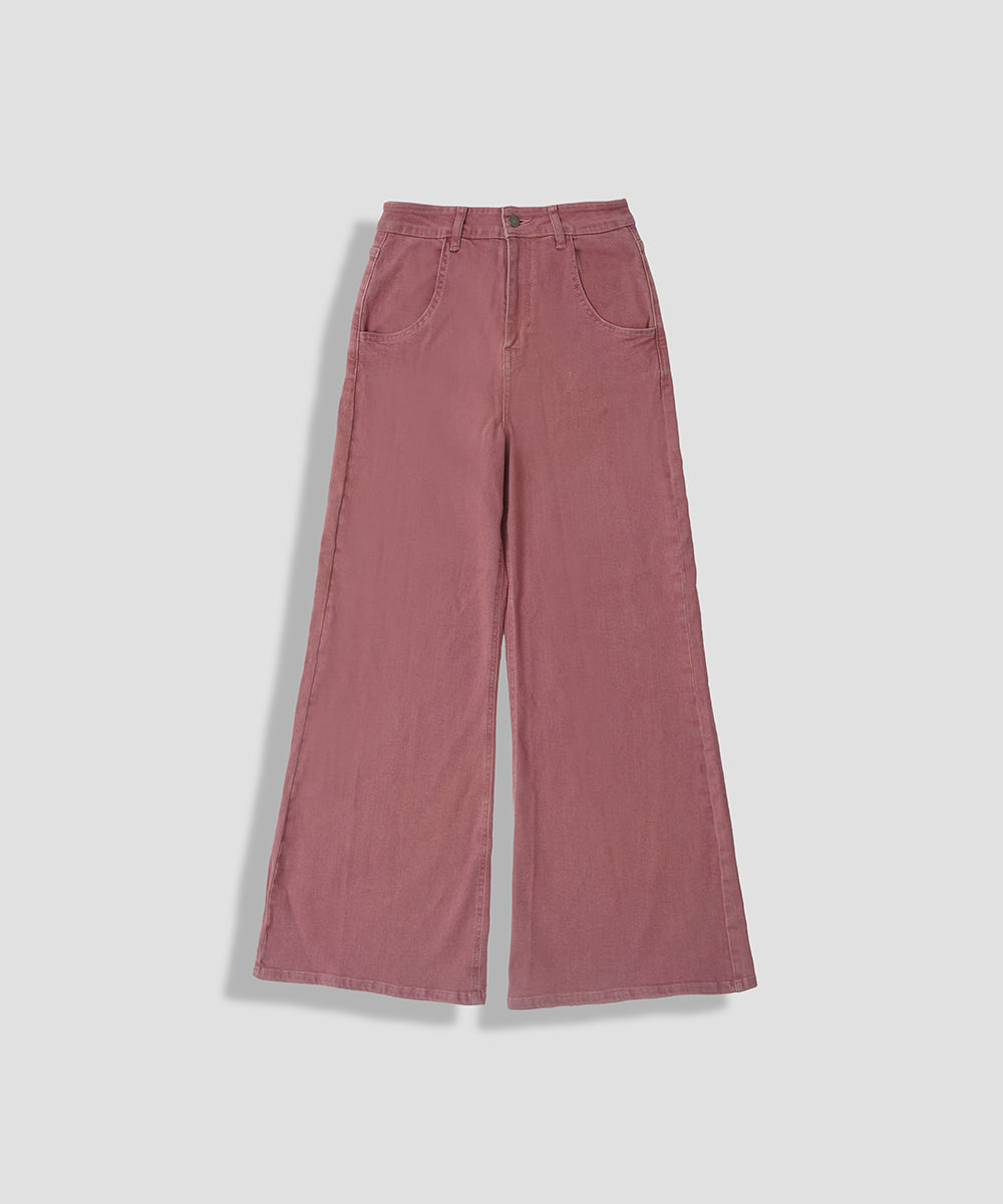 Pink Balloon Fit Denim Pants - Halo Retail