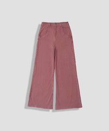 Pink Balloon Fit Denim Pants - Halo Retail