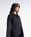 Ban Collar Wool Coat Jacket - Halo Retail