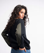 Two-Tone Roundneck Sweatshirt - Halo Retail