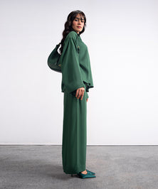 Flowy Button Down Linen Shirt - Halo Retail