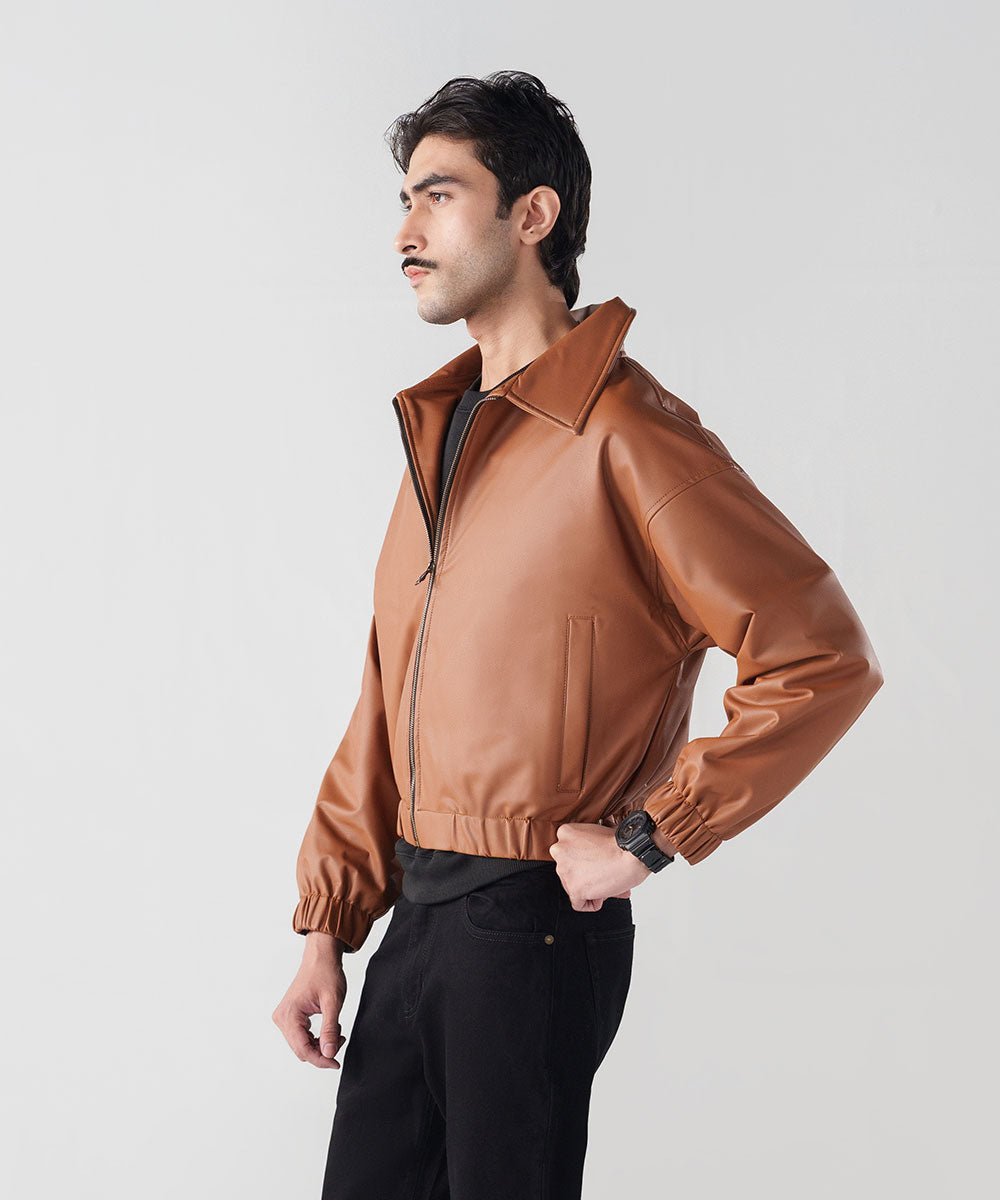 Tan Leather Jacket
