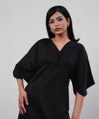 Black Silk Muse Dress