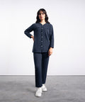 Fleece Button Down Shirt - Halo Retail